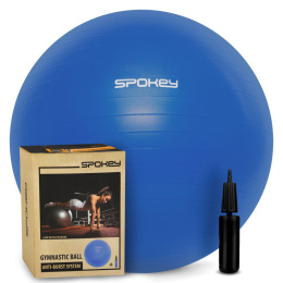 Piłka gimnastyczna Spokey Fitball III 75 cm niebieski