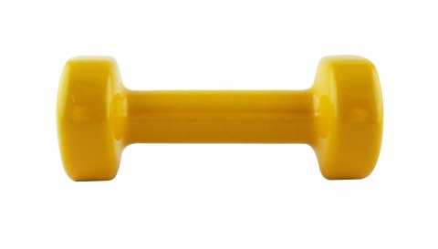 Hantle hantla ciężarki winylowe HMS 1KG żółty