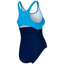 Kostium kąpielowy dziecięcy dla dziweczynki Aqua-Speed Emily Kol. 42 granatowo-niebieski