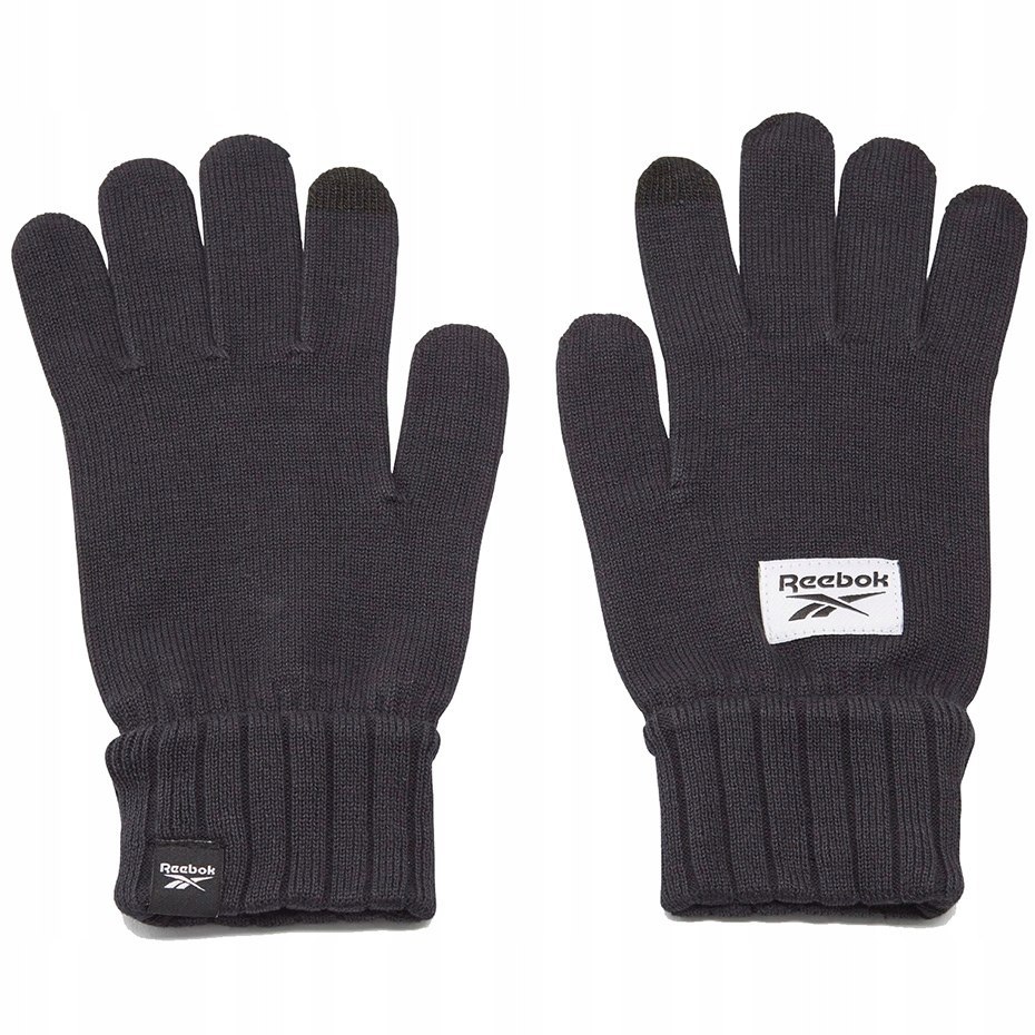Rękawiczki Zimowe Reebok Active Foundation Kintted Glove GC8711 czarne
