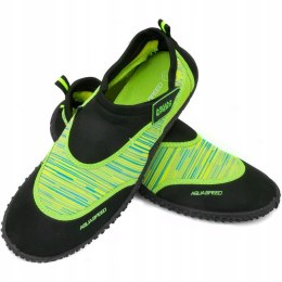 Buty do wody plażowe, jeżowce Aqua-Speed 2B zielone