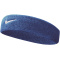 Opaska na Głowę Nike Swoosh niebieska NNN07402OS 402