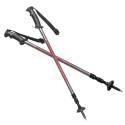 Kije Trekkingowe Spokey EKVILIBRO 105-135cm GY/RD