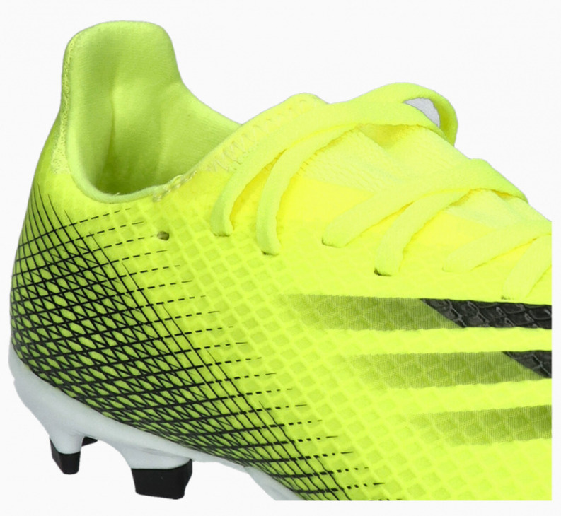 Buty piłkarskie adidas X Ghosted.3 FG Junior żółto-czarne FW6934