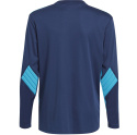 Bluza Bramkarska dla Dzieci Adidas Squadra 21 Goalkeeper Jersey GN6947 niebiesko-granatowa