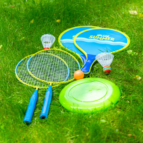 Lotki do Badmintona Nylonowe 3 szt. Nils NBL6020