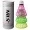 Lotki do Badmintona Nylonowe Multicolor 3 szt. Nils NBL6103
