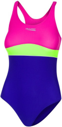 Kostium Kąpielowy Dziecięcy Aqua-Speed Emily Kol. 93 różowo-fioletowo-zielony
