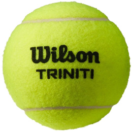Piłki do Tenisa Ziemnego Wilson Triniti 4szt żółte WRT115200