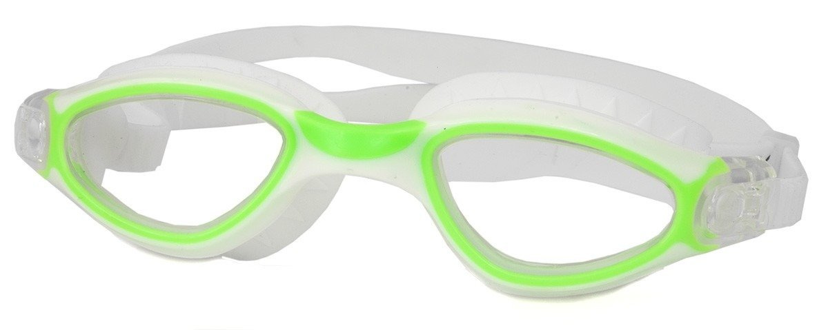 Okularki Pływackie Aqua-Speed Calypso kol. 30 biało-zielone