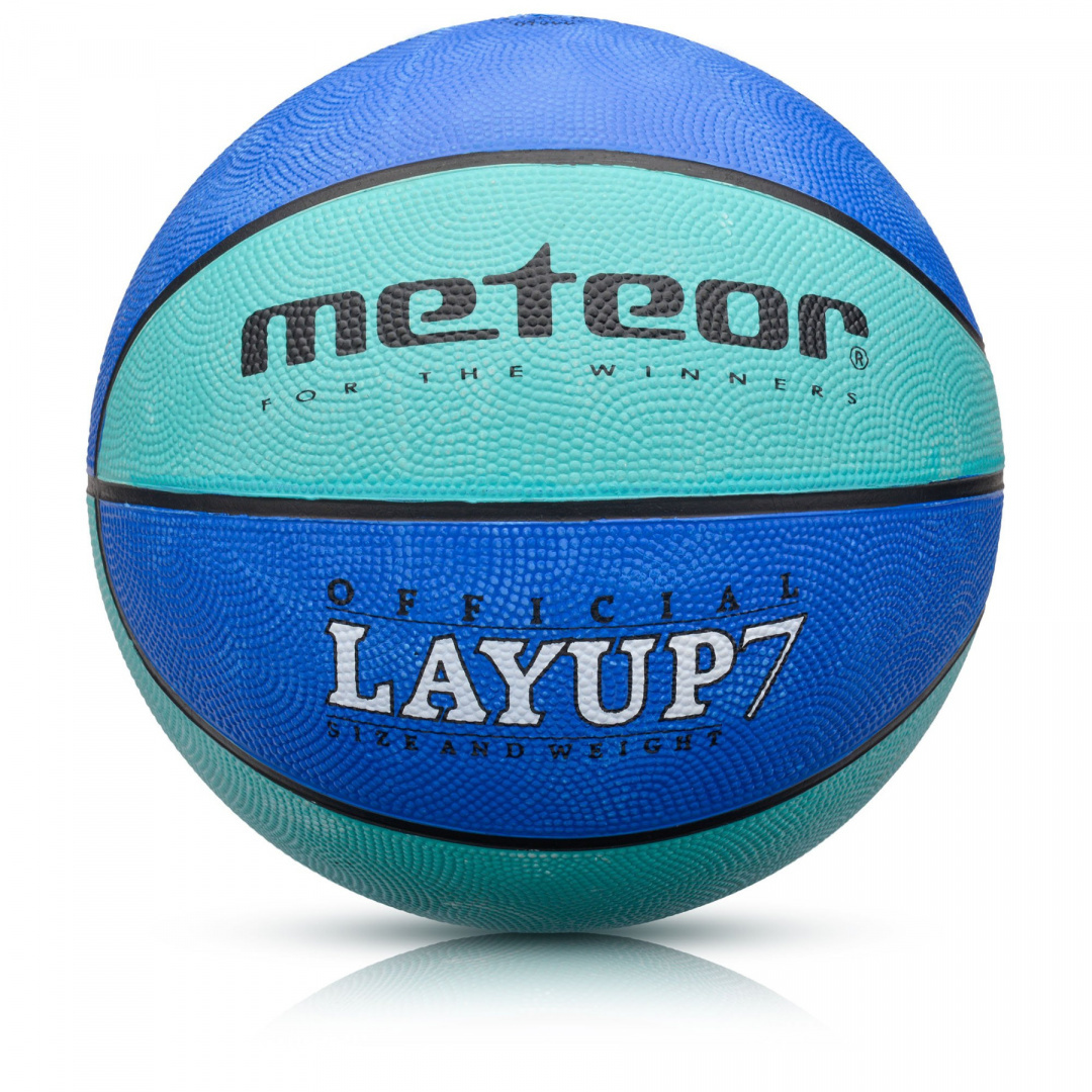 Piłka Koszykowa Treningowa Meteor Layup niebieska