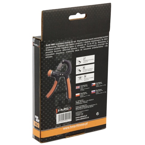 Ściskacz HMS SC20 Regulowany 10-40kg pomarańczowy