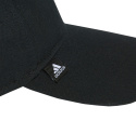 Czapka z Daszkiem Adidas Męska Essentials 3-Stripes Cap OSFM czarna GN2052