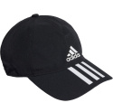Czapka z Daszkiem Adidas Młodzieżowa Aeroready Baseball Cap 3 Stripes 4athlts OSFY czarna GM6278