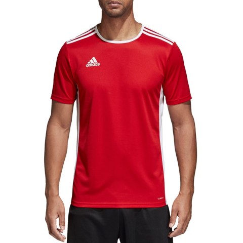 Koszulka Sportowa Adidas Entrada 18 Jersey Junior CF1050 czerwona