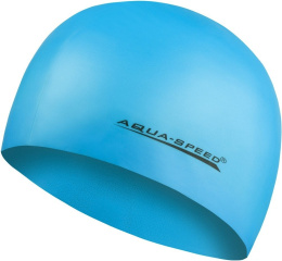Czepek Pływacki Silikonowy Aqua-Speed Mega kol.30 niebieski