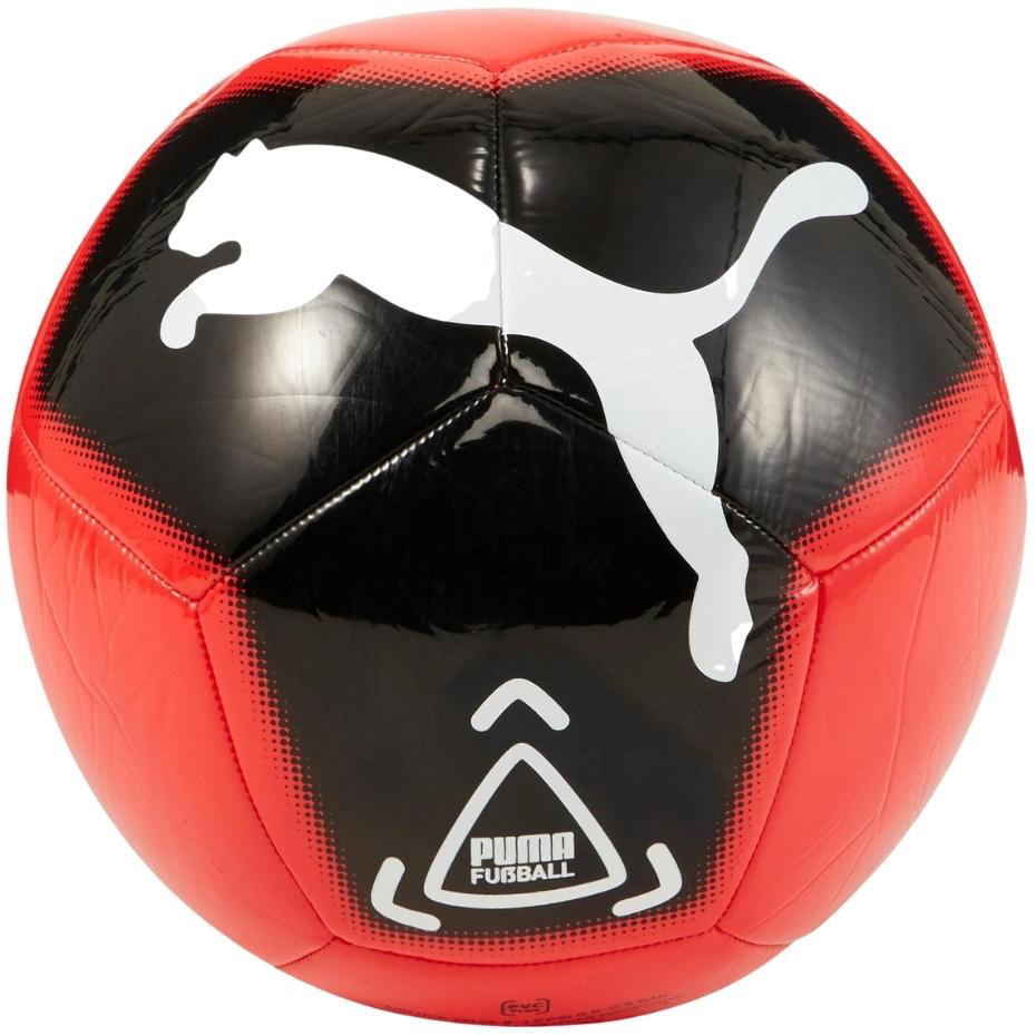 Piłka Nożna Puma Big Cat Ball 83701 01 czerwono-czarna