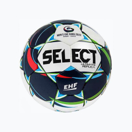 Piłka Ręczna Select Ultimate Replica CL v22 EHF Euro biało-granatowa