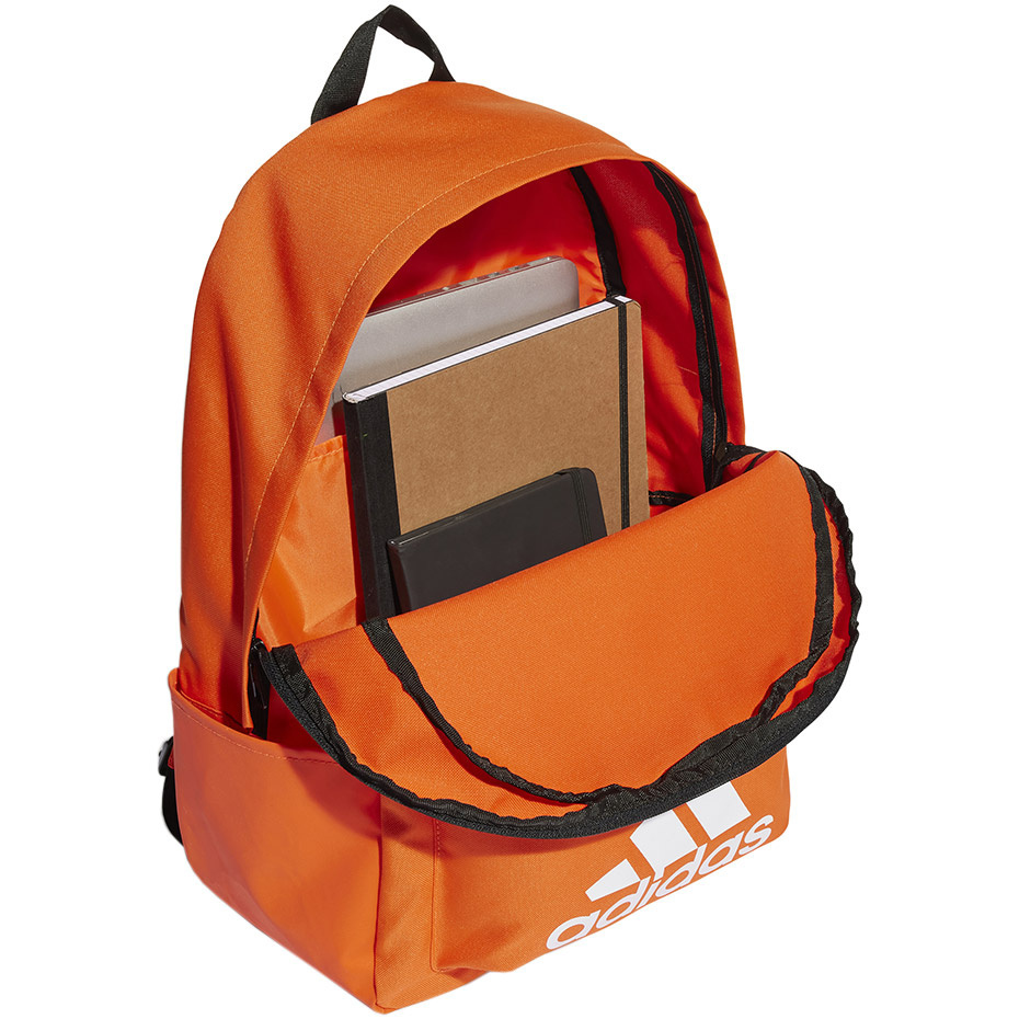 Plecak Adidas Classic Badge of Sport Backpack HM9143 pomarańczowy