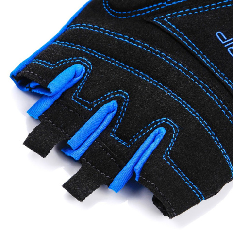 Rękawiczki Rowerowe Meteor Gel GX30 Senior niebieskie