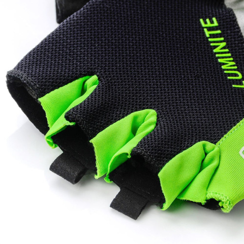 Rękawiczki Rowerowe Meteor Gel GX31 Senior zielone