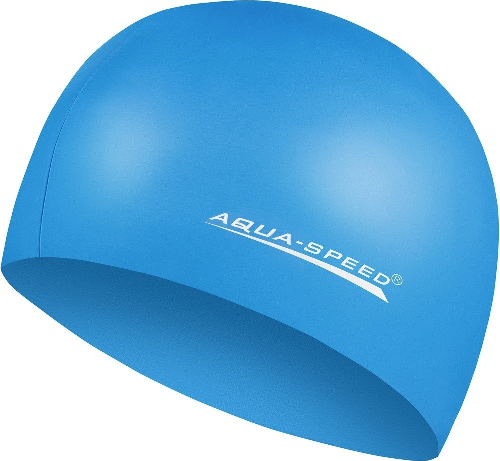 Czepek Pływacki Silikonowy Aqua-Speed Mega kol. 23 niebieski