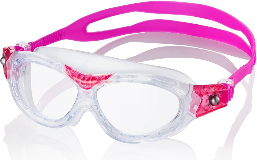 Okulary Półmaska Pływacka Junior Aqua-Speed Marin Kid kol. 63 różowy