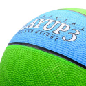Piłka Koszykowa Meteor Layup niebiesko-zielona