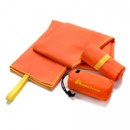Ręcznik Szybkoschnący Meteor z Mikrofibry S 42 x 55 cm pomarańczowy
