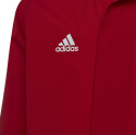 Kurtka dziecięca adidas Entrada 22 All Weather Jacket czerwona HG6300