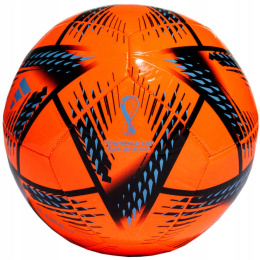 Piłka Nożna Adidas Al Rihla Club Ball H57803 pomarańczowa