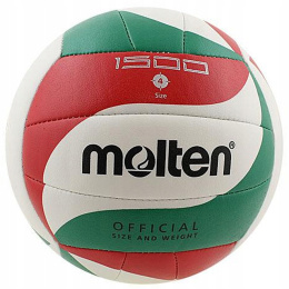 Piłka Siatkowa Molten V4M1500 mini biało-czerwono-zielona