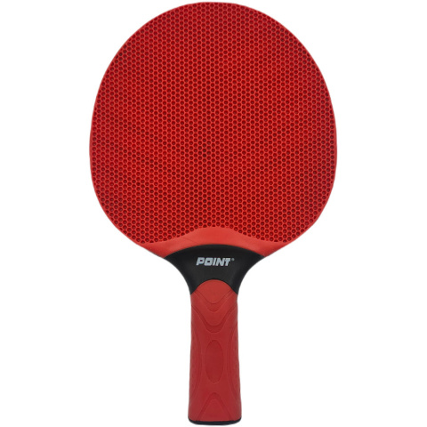 Rakietka do Tenisa Stołowego Point School Outdoor czerwona