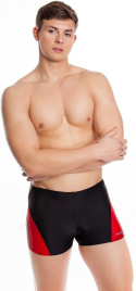 Kąpielówki Spodenki Aqua-Speed Alex Kol. 136 czarno-czerwone