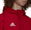 Kurtka Ortalion Męska Adidas Entrada 22 All Weather HG6299 czerwony