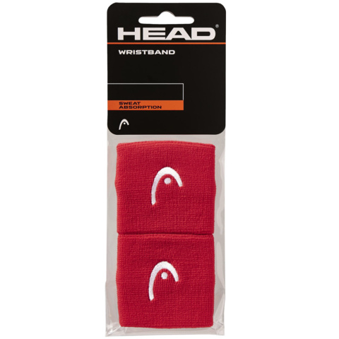 Frotki na Rękę Head Wristband 2 szt. 285050 czerwone