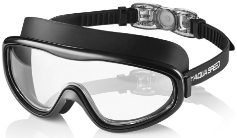Okulary Półmaska Pływacka Aqua-Speed Tivano kol. 07 czarny