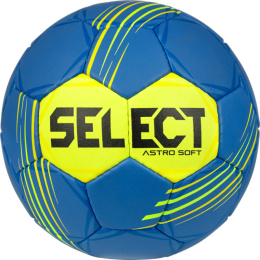 Piłka Ręczna Select Astro Soft niebiesko-żółta