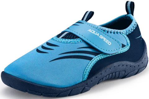 Buty do Wody Dziecięce Aqua-Speed 27E niebiesko-czarne