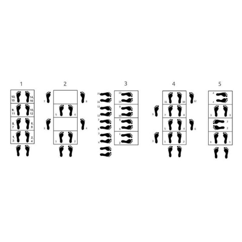 Drabinka Koordynacyjna Trizand 6m żółta