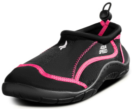 Buty do Wody Aqua-Speed 28D kol.19 różowo-czarne