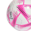 Piłka Nożna Adidas Al Rihla Club Ball H57787 biało-różowa