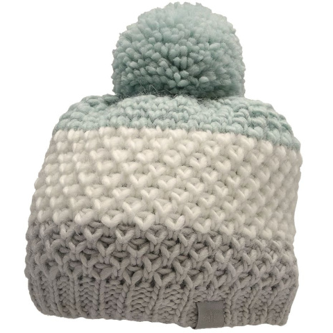 Czapka dla dziewczynki 4F mięta HJZ22 JCAD007 47S