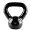 KNV06 Black Kettlebell Żeliwny Pokryty Winylem HMS 6KG