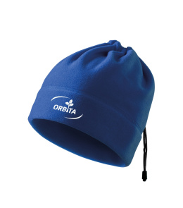 ORBITA BUKOWNO 2 w 1 - czapka i ocieplacz na szyję z herbem klubu