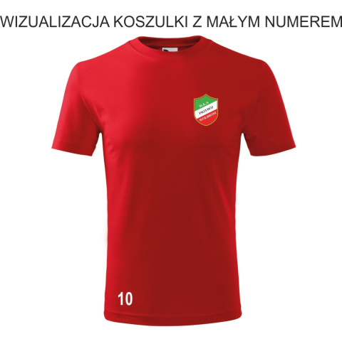 WKS PRZEBÓJ WOLBROM Koszulka Treningowa Czerwona Junior