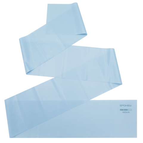 Guma Fitness Medium 200 cm Ribbon Spokey niebieska