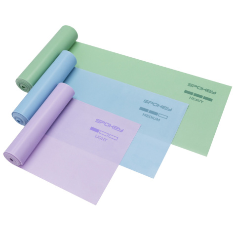 Guma Fitness Medium 200 cm Ribbon Spokey niebieska