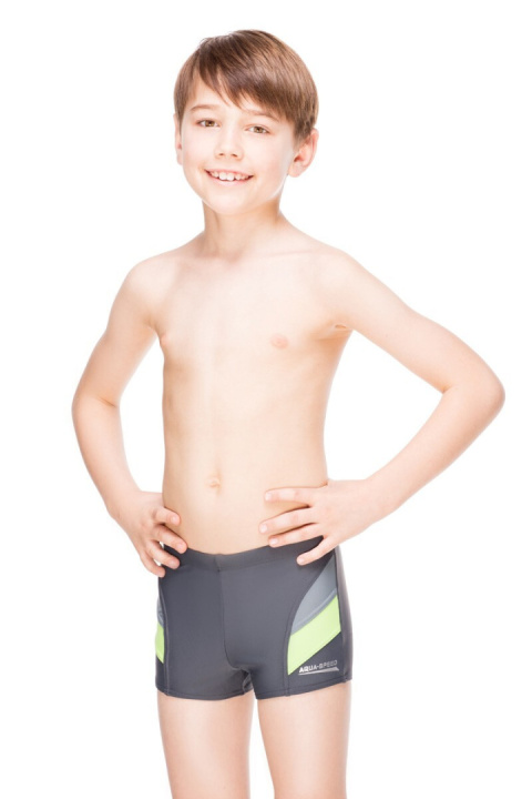 Spodenki Kąpielowe Aqua-Speed Andy Kol. 38 szaro-zielony