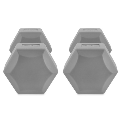 Zestaw Hantli Sześciokątnych Spokey Monster 2x3kg szary